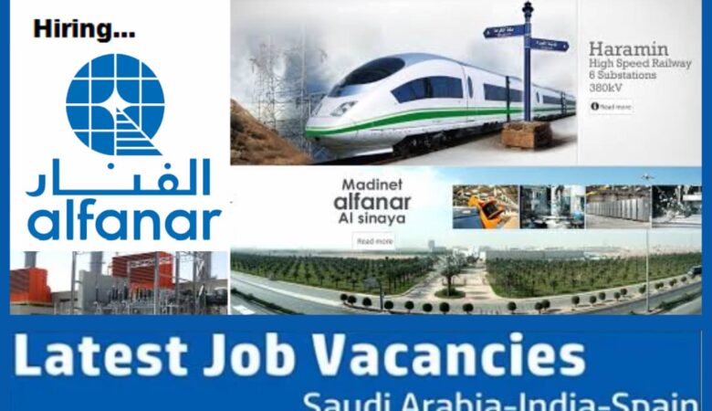 Alfanar Company Jobs in Saudi Arabia, Egypt