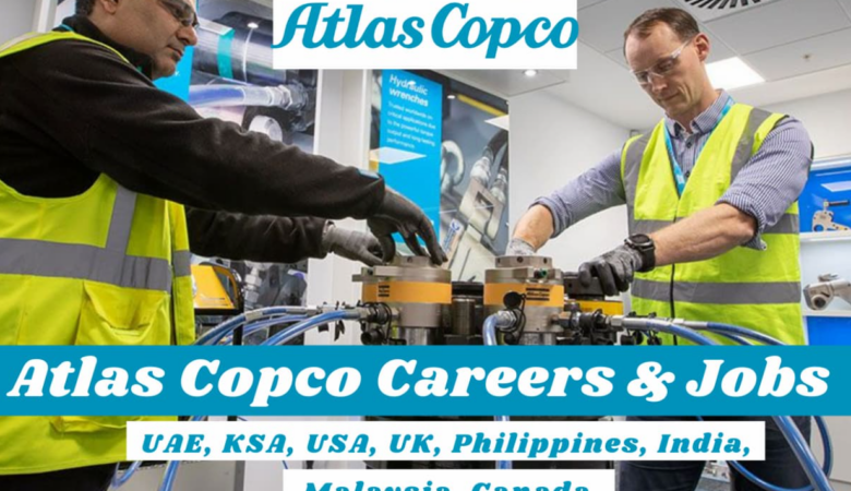 Atlas Copco Careers Canada, Malaysia, USA, UK, India, Philippines