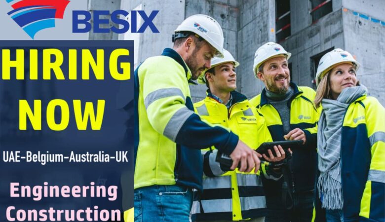 BESIX Job Vacancies UAE, Belgium, Australia, UK, KSA, New Zealand