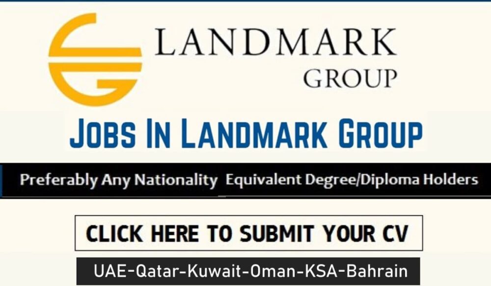 Landmark Group Careers: UAE, Qatar, Kuwait, Oman, KSA, Bahrain
