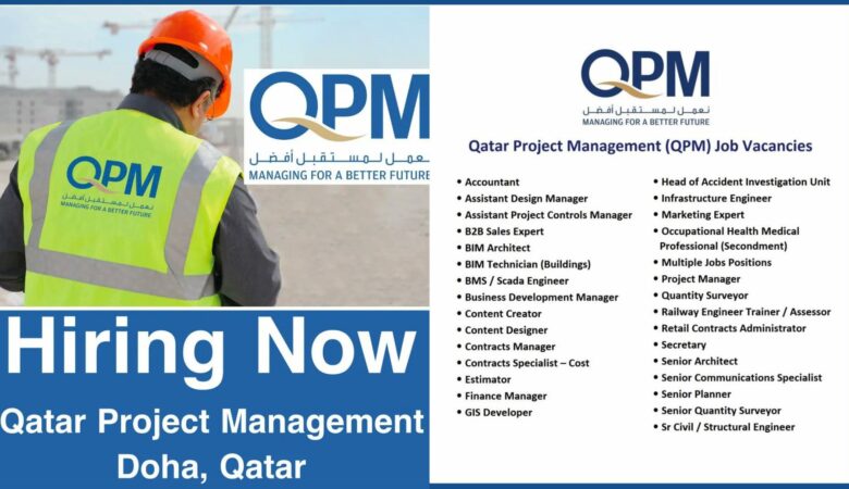 Qatar Project Management Jobs: QPM Careers Qatar