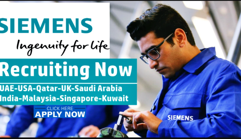 Siemens Jobs UAE, Qatar, KSA, USA, UK, Malaysia