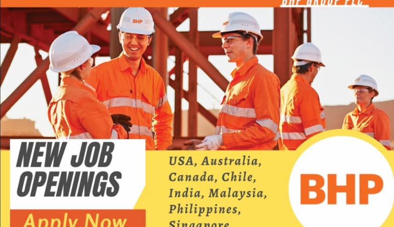 BHP Careers UK, Australia, Philippines, Canada, Singapore, USA