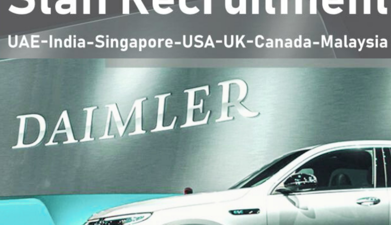 Daimler Job Vacancy
